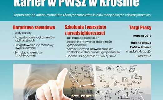 Zapraszamy do udziału w projekcie „Zaplanuj swoją przyszłość z Akademickim Biurem Karier w PWSZ w Krośnie”