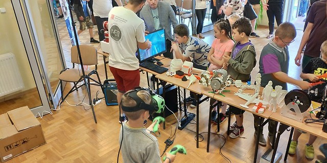 Festiwal robotyki w Zespole Szkół w Rymanowie