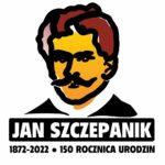 Logo 150 rocznicy urodzin Jana Szczepanika