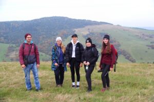 Wyjazd studentów III roku w masyw Rzepedki w Beskidzie Niskim