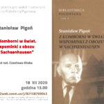 Zapraszamy na spotkanie promocyjne „Stanisław Pigoń – Z Komborni w świat. Wspominki z obozu w Sachsenhausen”