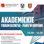 Plakat Akademickie Forum Biznesu