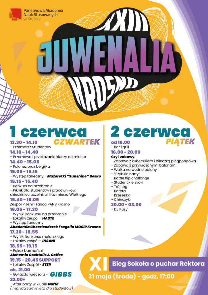 Plakat Juwenalia 