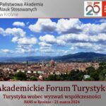 Akademickie Forum Turystyki – 21 marca 2024